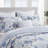 DESIGN STUDIO Key West Blue/Tan All-Season Reversible Cotton Quilt Set-688718011