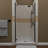 MP Swinging 26" W x 73" H Semi-Frameless Shower Door-42570912