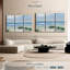 «Coastal Breezes», 3 pièces sur toile-98562692