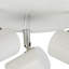 Alcoa Glass LED Flush Mount-99061875