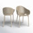 Farrah Stacking Patio Dining Armchair-2003565901