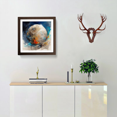 Moon - Framed Print
