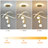 3-light Led Dimmable Linear Pendant Light