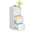 Classeur vertical en métal 3 tiroirs 15 po avec serrure-1824794522