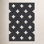 Cavan Black Hand-Tufted Geometric Wool Rug