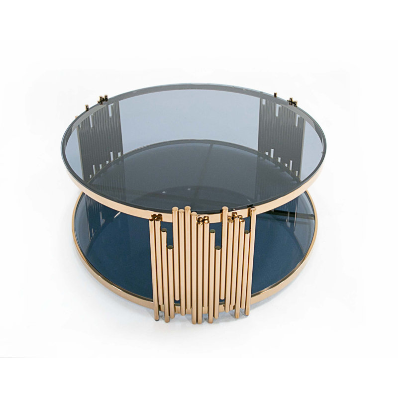 Table basse avec rangement Myqueal