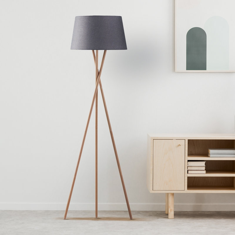Lampe trépied 61 "Orchard Hill, Anthracite