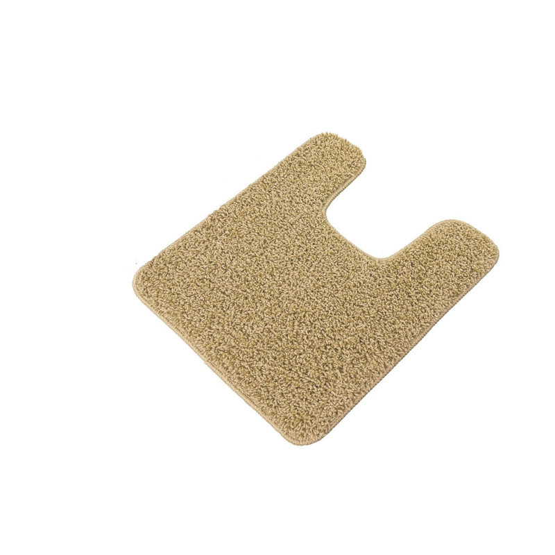 Saveion Non-Slip Bath Rug, Linen