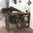Modern Bar Cabinet with Rotating top