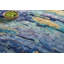 Tapis touffeté à la main à motif abstrait argent / bleu Prismatic-84838791