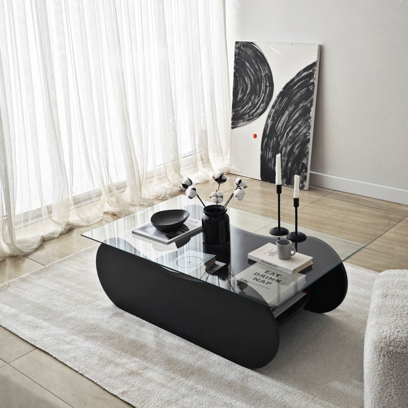 Table basse, Noir