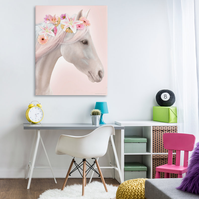 «Lily Garland Horse» par Reinders, H 48 po x l 36 po