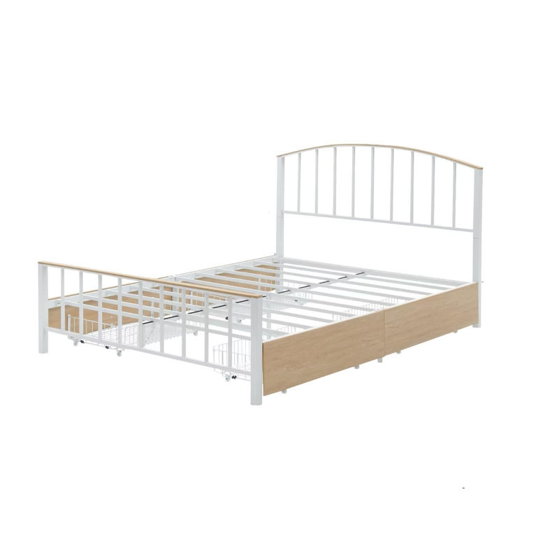 Lit plateforme 43,3 po Kesa, Double