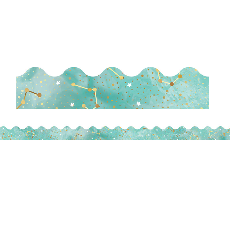 Bordure festonnée Galaxy Constellations