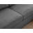 Kujtesa 118.11" W 3-Piece Corduroy U-Shaped Sectional -144575136