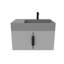 Ensemble de meuble-lavabo mural simple 30 po avec surface solide Amazon-94757377-92644259-94757379