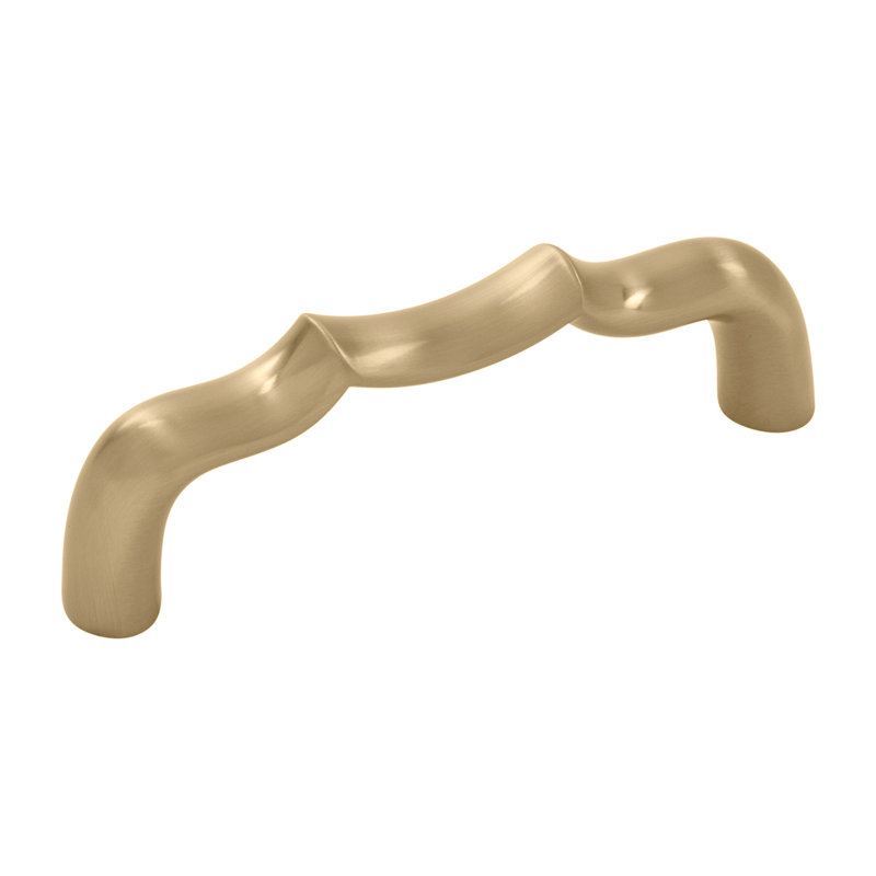 Trellis Collection Handle Pull - 3" Centre to Centre Cabinet Pull Champagne Bronze - Traditional Hardware for Drawers & Cabinets