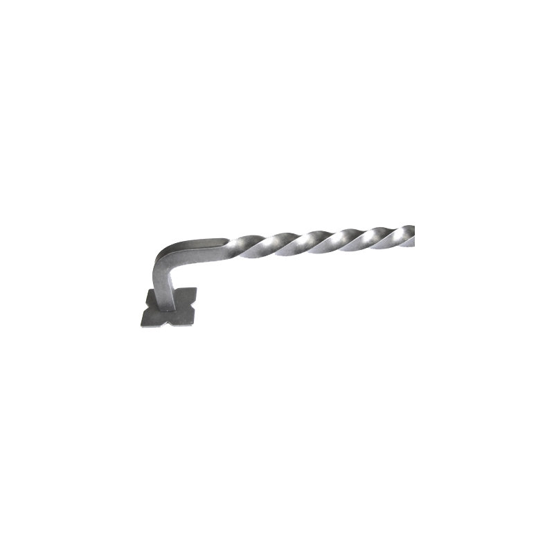Twist 8" Center to Center Appliance pull, Patina Black, 30" Center to Center