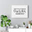 I Will Be With You Isaiah 43:2 - Wrapped Canvas Print-359847194