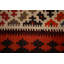 Tapis kilim en laine à teinture végétale 5 x 9
