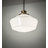 1 - Light Antique Brass Single Pendant