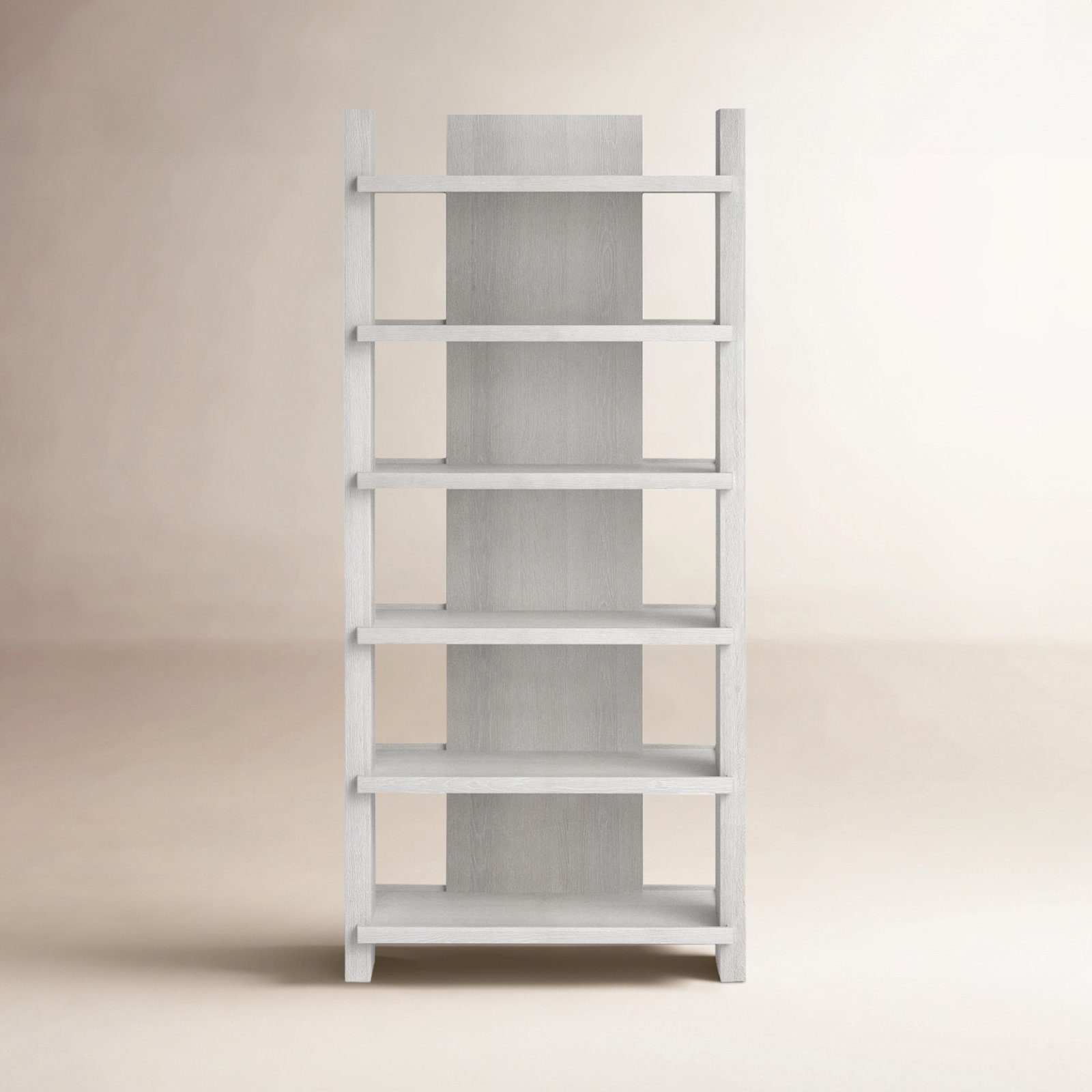 Packer 42" Bookcase, White Wash