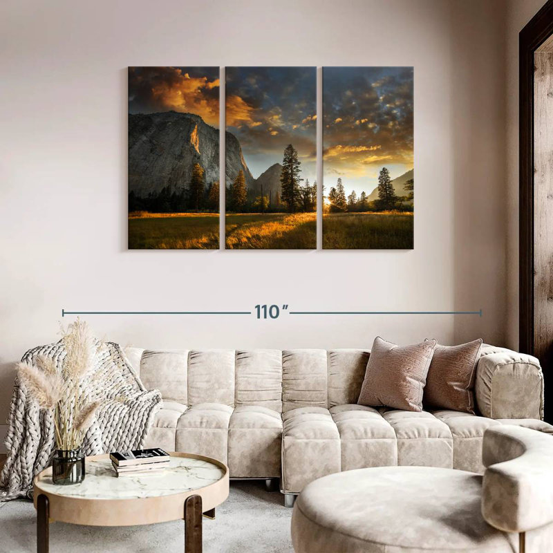 Alvord Sierra Nevada, 48" H x 74" W