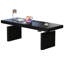 Bureau électrique à hauteur réglable de luxe avec éclairage intégré italien, disponible en finition noire et fumée-1465724983-1465724987
