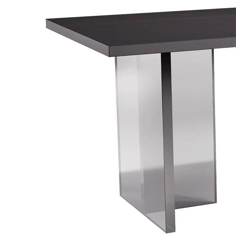 Bureau flottant en bois Modern Italian Luxury, H 29,5 po x l 55,1 po x P 27,6 po