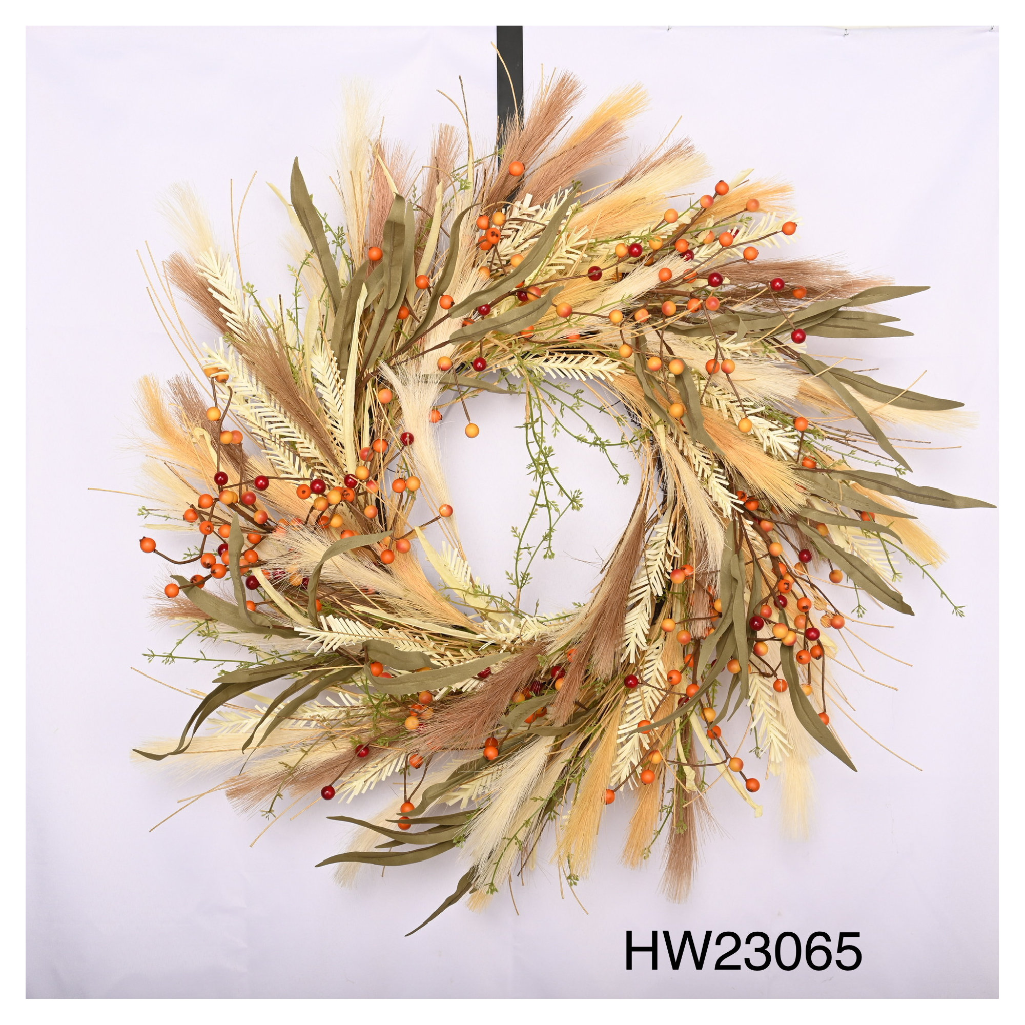 Gisello Handcrafted Faux 26'' Wreath