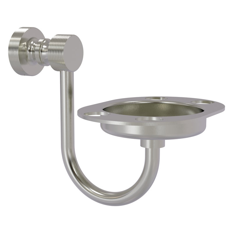 Porte-brosse à dents & culbuteur Foxtrot, Nickel satiné