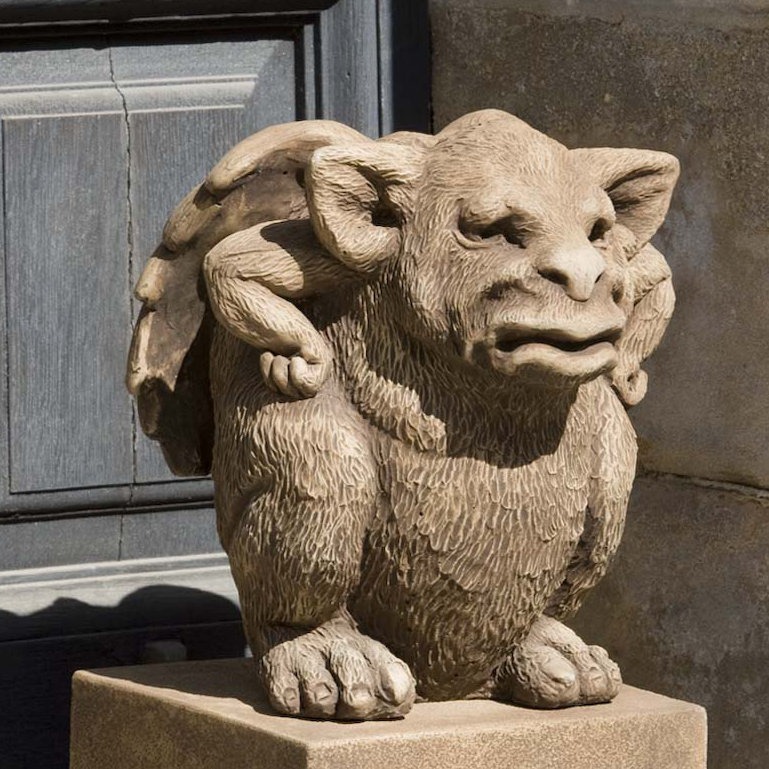 Tude Statue, Brownstone