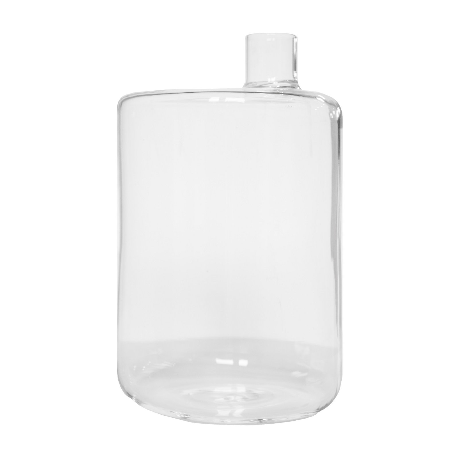 Juhani Glass Table Vase, 8.27" H x 5.12" W x 5.12" D