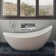 73.75'' x 30.75'' Freestanding Soaking Resin Bathtub