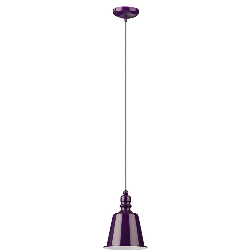 Townson 1 - Light Bell Pendant, Purple
