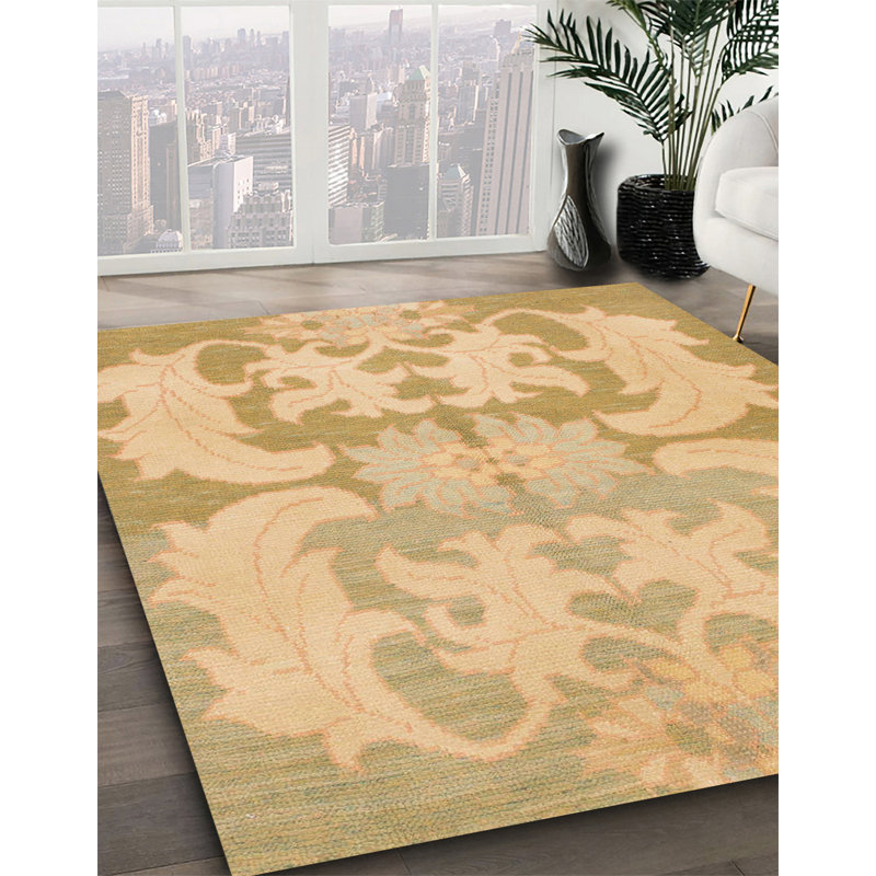 Clarise Abstract Indoor Rug, Round 5'