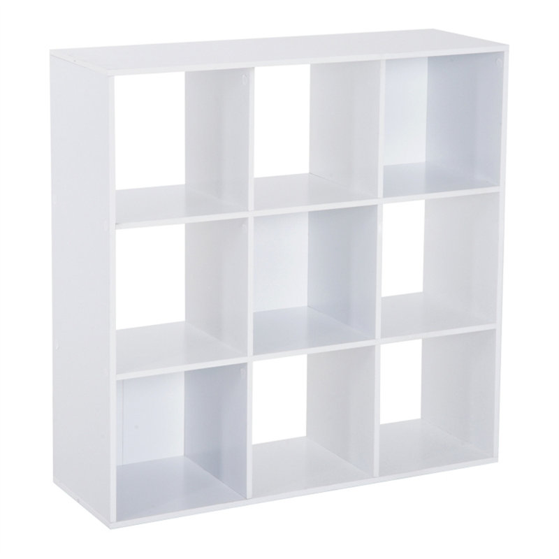 91cm H x 91cm W Engineered Wood Etagere Bookcase