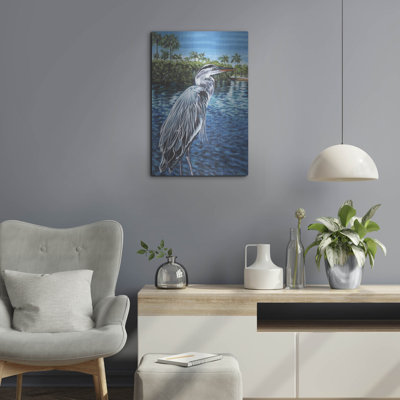 «Peaceful Heron I» par Carolee Vitaletti