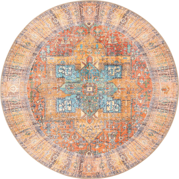 Chenille Geometric Indoor Rug