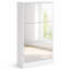 Armoire de rangement à chaussures 3 tiroirs à miroir