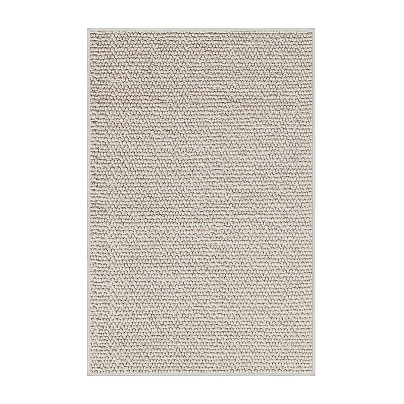 Tapis 100% moderne de style Mid-Century 100% lavable à la machine, Rectangle 8 pi x 12 pi