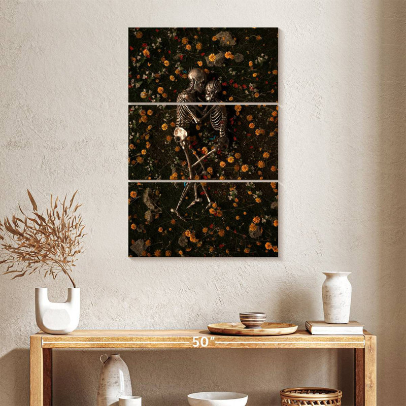 Kelan Memento Mori II, 65" H x 42" W