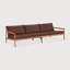 Jack Outdoor Outdoor 3 - Seat Patio Sofa-1807109301-1807109300