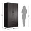 Armoire 2 portes avec 2 tiroirs Scottie-151550413