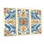 Toile naturelle avec cadre flottant