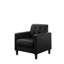 Velvet Armchairs And End Table Living Room Set