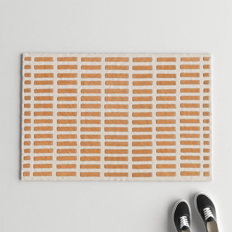 Jason Wu Maize Orange Rug, Rectangle 2' x 3'