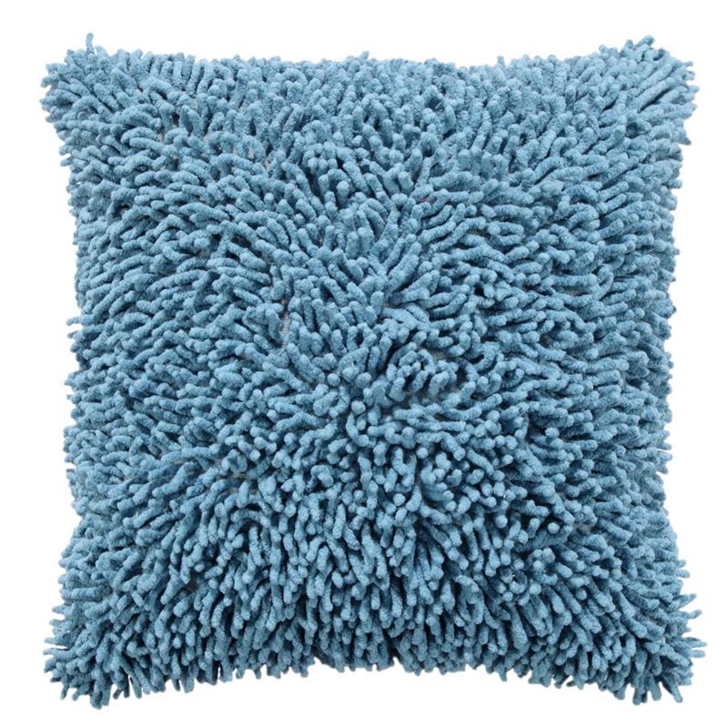 Coussin , Turquoise / bleu