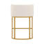 Tabouret de comptoir 26 po avec structure en métal-124057380