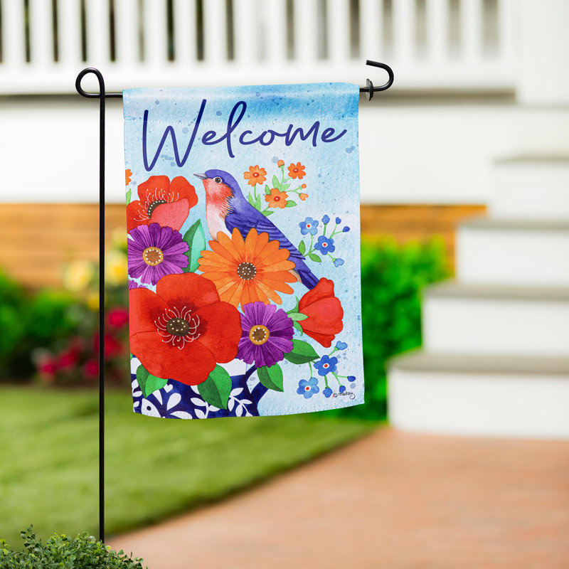 Drapeau de jardin Bluebird Blooms